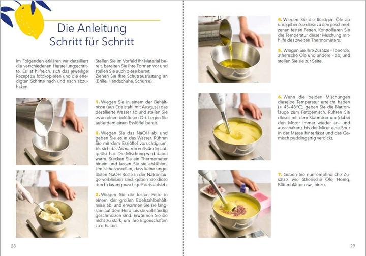 Produktbild Naturseifen selber machen für Gesicht, Körper, Haare, Zähne, Rasur. Für jeden Haut- und Haartyp. (Deutsch, Amélie Boué, 2021)