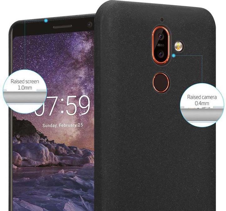 Actual product image Cadorabo TPU Frosted Cover (Nokia 7 Plus)