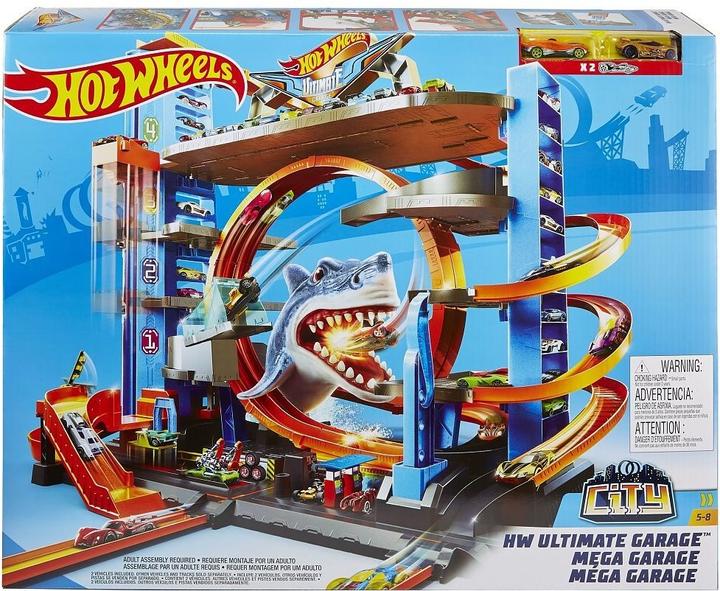 Immagine prodotto Hot Wheels City Ultimate Garage con attacco di squali