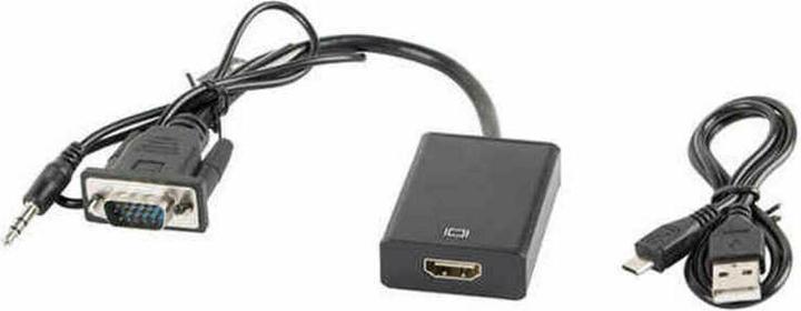 Productafbeelding Lanberg VGA - HDMI (VGA, HDMI, 20 cm)
