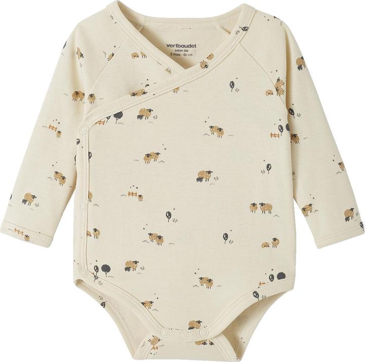 Actual product image Vertbaudet 5er-Pack Baby Wickelbodys aus Bio-Baumwolle Oeko-Tex (74)