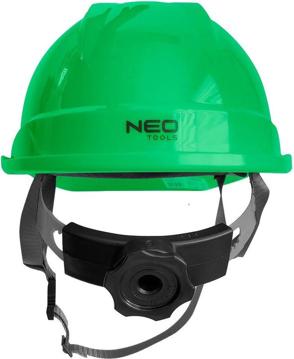 Immagine prodotto Neo Casco industriale con mentoniera, verde (52 - 64 cm)