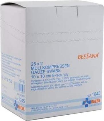 Produktbild Meditrade Gazekompresse ohne RX 8-fach steril