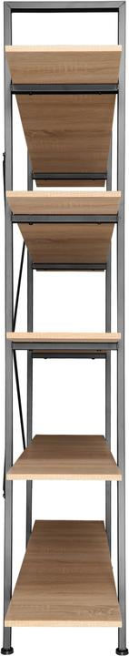 Produktbild tectake Regal Glasgow (106 x 34.5 x 179.5 cm)