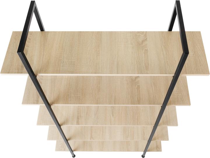 Produktbild tectake Regal Glasgow (106 x 34.5 x 179.5 cm)