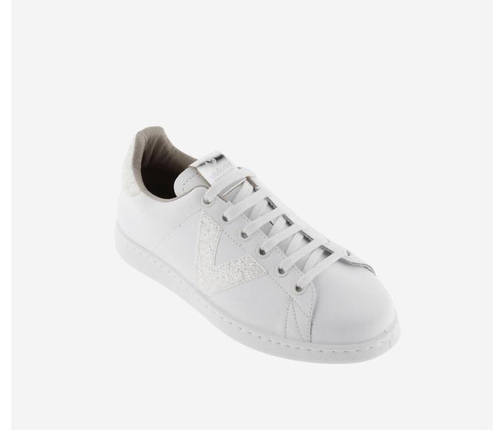 Image du produit Victoria baskets en cuir tennis glitter (37)
