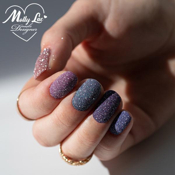 Actual product image Molly Lac Nail Art Thermo Flash Effect Rose Taupe/Grey