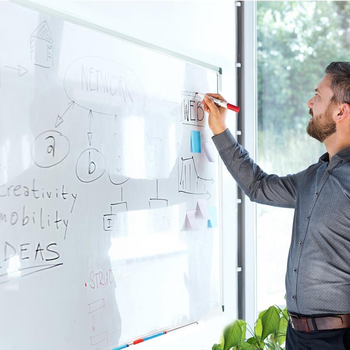 Produktbild Master of Boards Whiteboard PRO (80 x 110 cm)