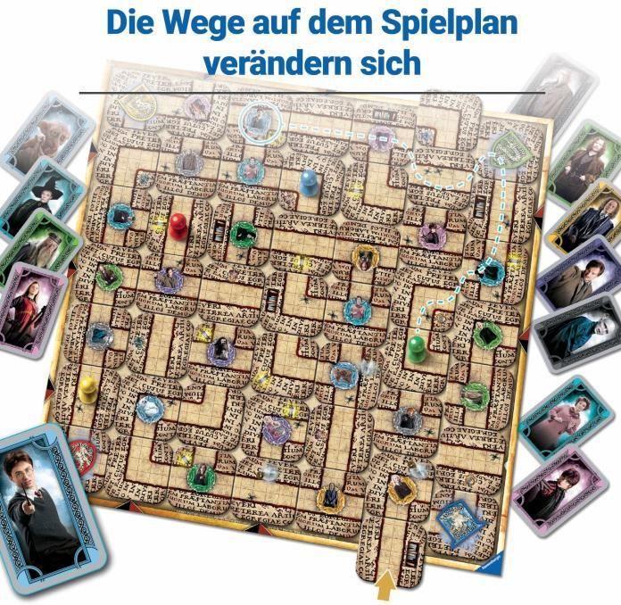 Produktbild Ravensburger Harry Potter Labyrinth (Italienisch, Niederländisch, Französisch, Deutsch, Englisch, Spanisch)