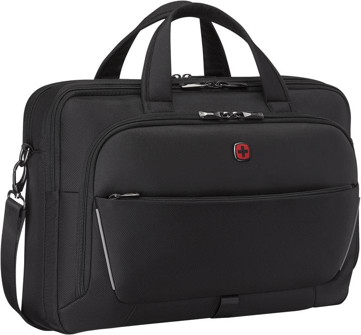 Wenger Meteor Brief 16 - 17" Laptop-Tasche mit Tablet-Fach - schwarz (17")
