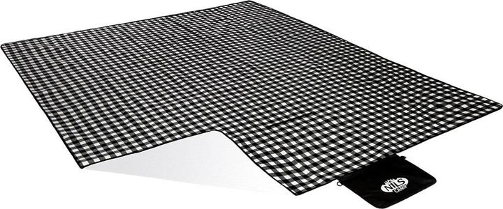 Productafbeelding Nils CAMP picknickkleed NC2310 zwart-wit 300 x 200 cm