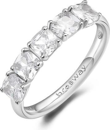 Brosway Fancy Infinite White FIW25 fine silver ring - Circuit: 56mm (56, 925 Silber)