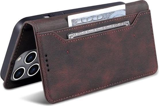 Actual product image MU Classic Retro Leather Bookcover Case (Apple iPhone 13 Pro Max)
