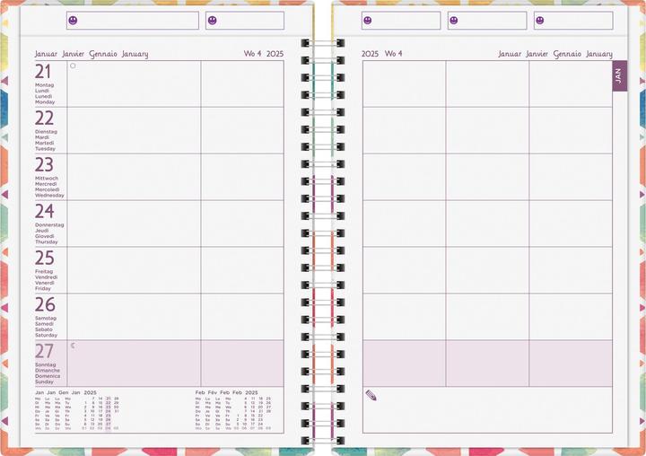 Nutritional values and ingredients Biella Agenda familiare Familiy Organiser (14.5 x 20.5 cm, German, English, Italian, French)