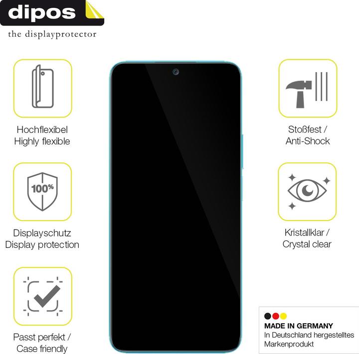 Immagine prodotto Dipos Pellicola Protettiva Full-Cover 3D (2 Pezzo/i, Honor 90)