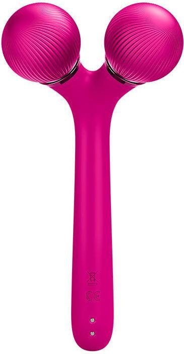 Actual product image Konjac Sponge Roller soniczy do twarzy i ciała 4w1 Geske z Aplikacją (magenta)
