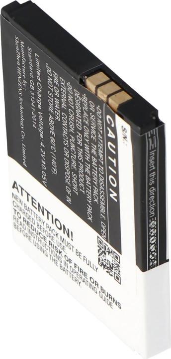 Immagine prodotto AccuCell Batteria AVM Fritz Fon M2 Replica batteria per Fritz! Batteria Fon M2, BAK130506, Fritz!Fon M2