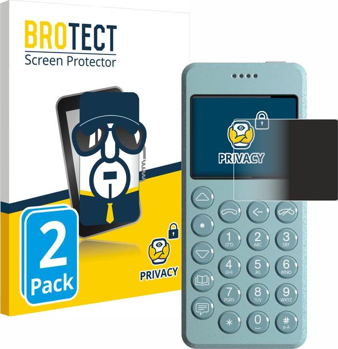 Immagine prodotto BROTECT Pellicola privacy antispia Pellicola di protezione dalla luce blu (2 Pezzo/i, Punto MP02)