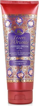 Actual product image Tesori d'Oriente Persian Dream Aromatic Shower Cream 250ml with Pomegranate and Rooibos Tea (250 ml)