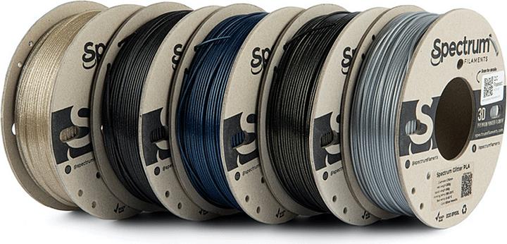 Actual product image Filament PLA Glitter 5 Pack 1.75mm (PLA, 1.75 mm)
