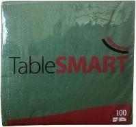 Produktbild TableSmart Serviet 40x40 cm 3-lag Mørkegrøn,100 stk/pk