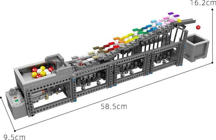 Produktbild Mould King Rainbow Stepper (Murmelbahn)