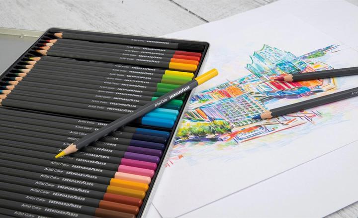 Actual product image EberhardFaber Colour pencils Artist Color, 36 pieces, waterproof (Multicoloured, 36 x)