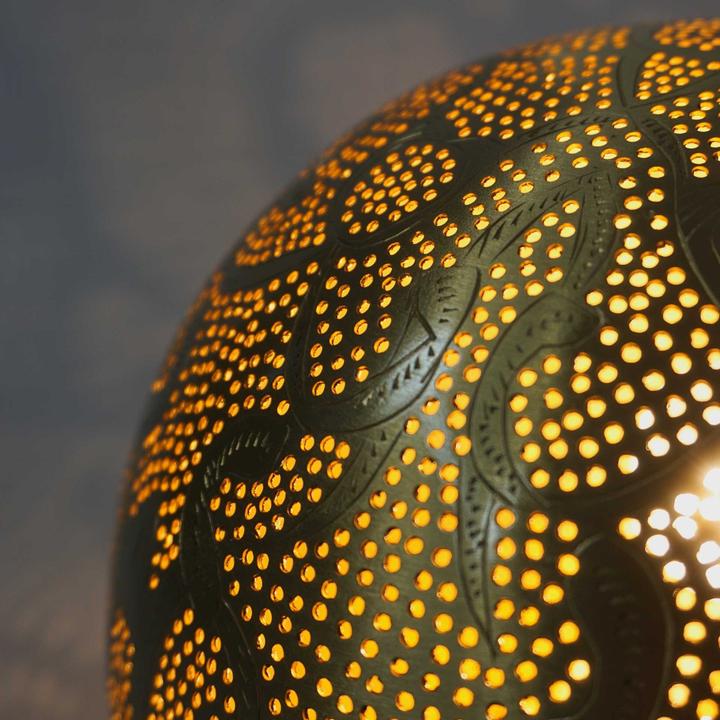 Actual product image Sweet Mint Oriental Lamp Rangi Filigree (E14)