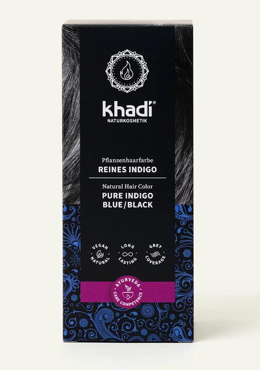 Image du produit Khadi Teinture végétale pour cheveux Indigo pur (Indigo)