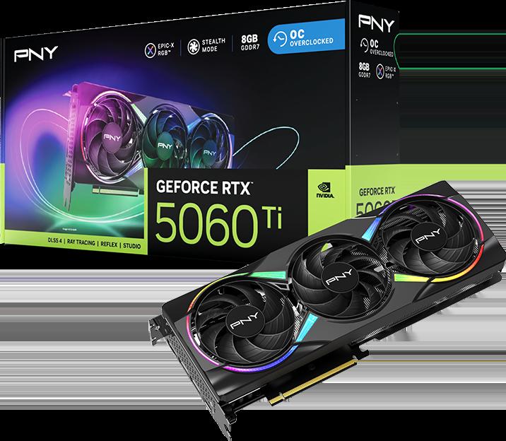 Produktbild PNY GEFORCE RTX 5060TI 8GB (8.19 GB)
