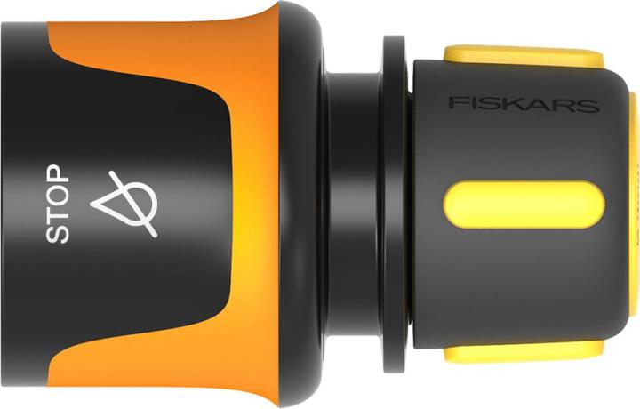 Produktbild Fiskars Conector de mangueras STOP Confort 9mm(3/8") (Schlauchanschluss, 203.20 mm)