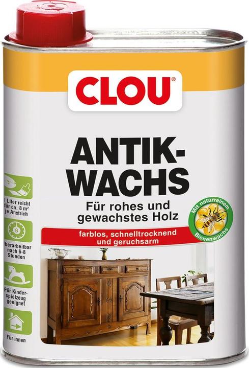 Produktbild Clou Antikwachs flüssig W2 (Farblos, 0.25 l)