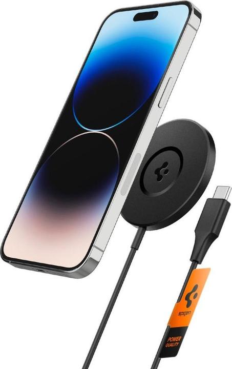 Produktbild Spigen Pf2101 Arcfield Magnetic Magsafe Wireless Charger Black (9 W)
