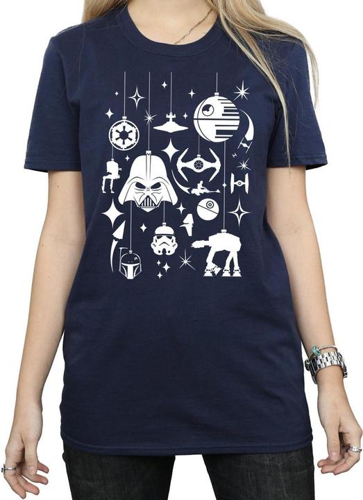 Star Wars Christmas Decorations TShirt (M)