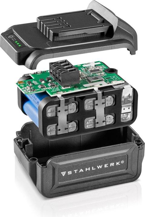 Produktbild Stahlwerk Akku-Schlagbohrschrauber ASB-20 ST Brushless mit 1 x 4 Ah Akku (Akkubetrieb)