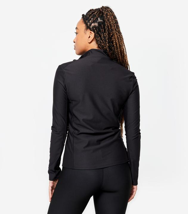 Immagine prodotto Domyos Giacca da allenamento da donna con zip - nero (XXL)