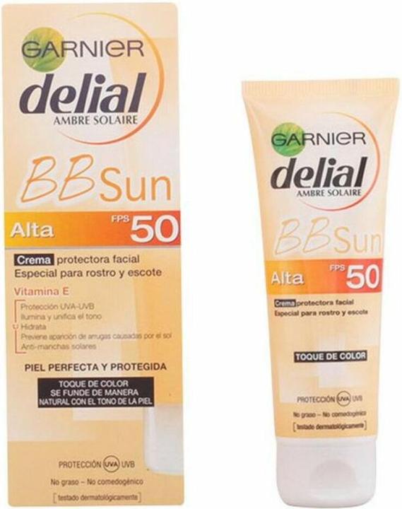 Image du produit Garnier Crème Bb pour le visage, paquet de 1 (1 x 0.05 kg) (Crème solaire, SPF 50, 50 ml, 50 g)