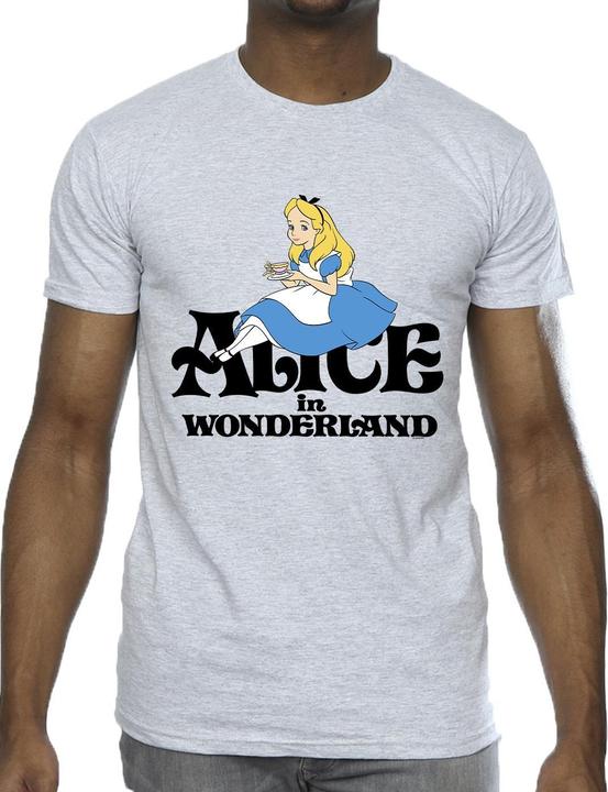 Immagine prodotto Disney Maglietta uomo Alice In Wonderland Tea Drinker Classic (4XL)