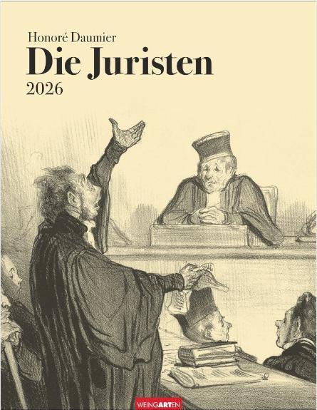 Produktbild Honoré Daumier: Die Juristen Kalender 2026 (34 x 44 cm, Deutsch)