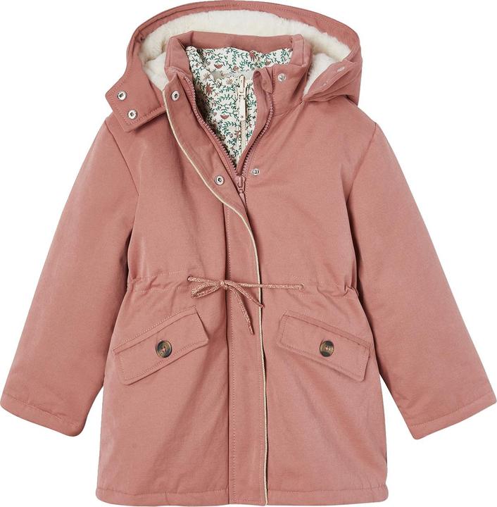 Actual product image Vertbaudet Girls' 3-in-1 quilted jacket with recycled polyester (158)