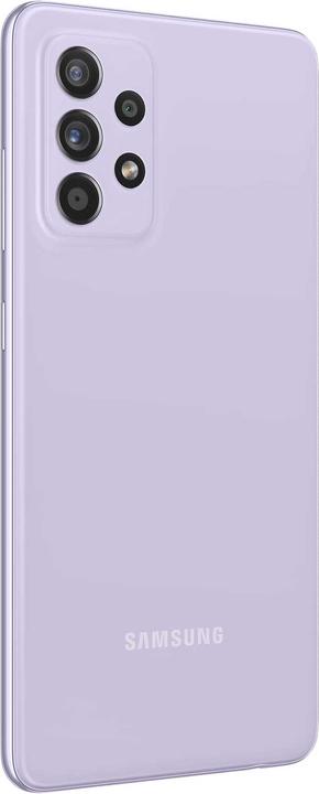 Actual product image Samsung Galaxy A52s (128 GB, Awesome Violet, 6.50", Hybrid Dual SIM, 5G)
