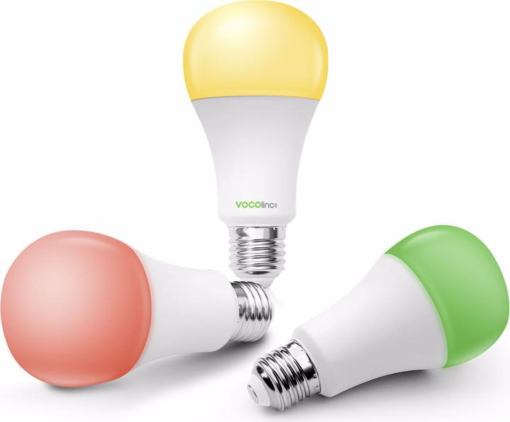 Actual product image Vocolinc SmartGlow L3 Set of 2 LED Lamp E27 850lm