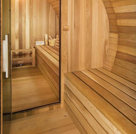 Actual product image Sonnenkönig Barrel sauna