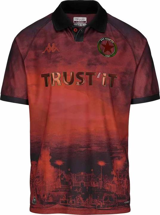 Image du produit Kappa Maillot Extérieur Red Star FC 2024/25 (M)