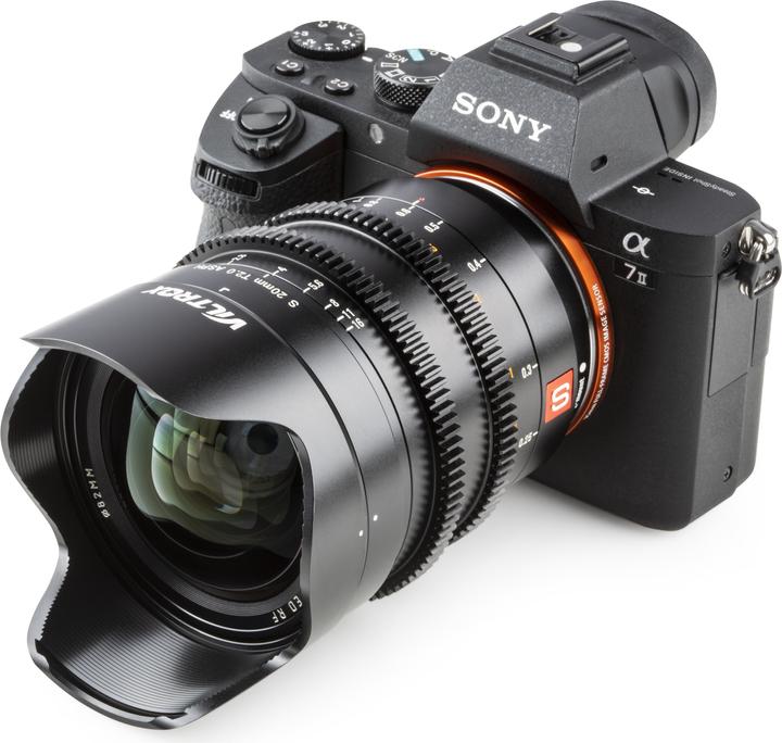 Image du produit Viltrox E-20mm T2.0 S Full Frame, Manual focus Cine lens for Sony E mount, 20mm/T2.0 (Sony E, APS-C / DX)
