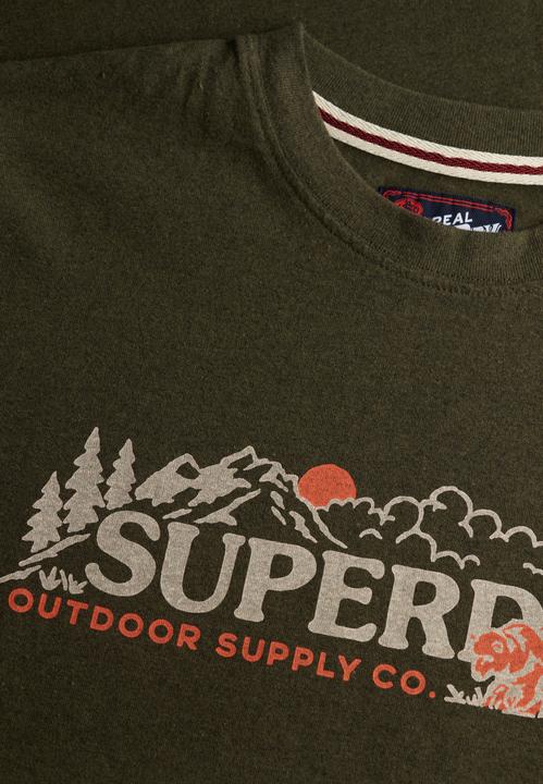 Actual product image Superdry Outdoor Scene Relaxed Tee (L)