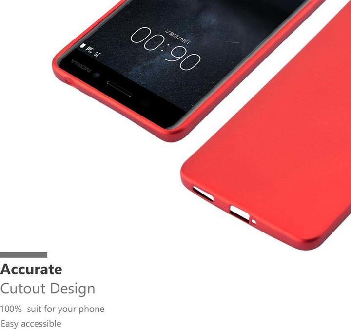 Image du produit Cadorabo Couverture métallique mate TPU (Huawei Y6 (2017))