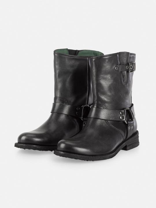 Actual product image Felmini GREDO D872 These boots are made from high-quality black leather and have a luxurious feel. (40)