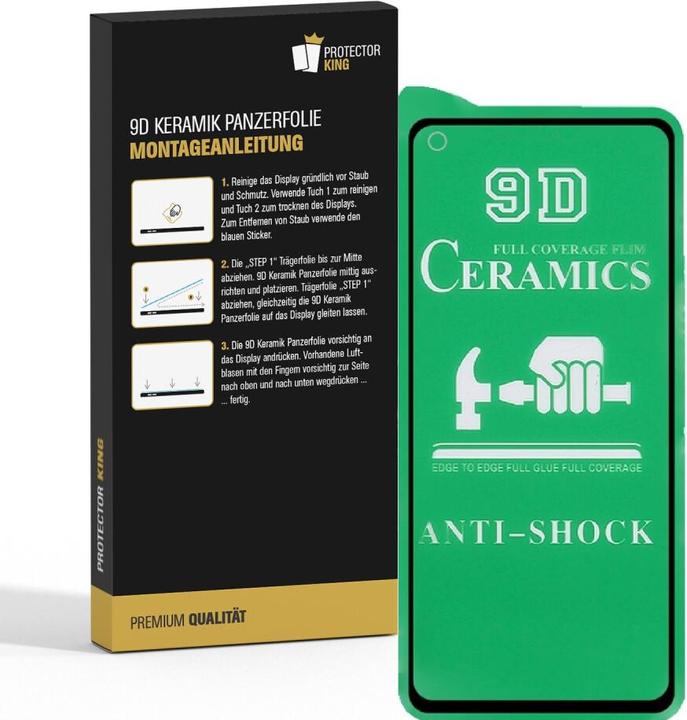 Produktbild Protectorking 3x Ceramic-Glass Full Cover HD Klar (3 Stück, Oppo Find X3 Lite)