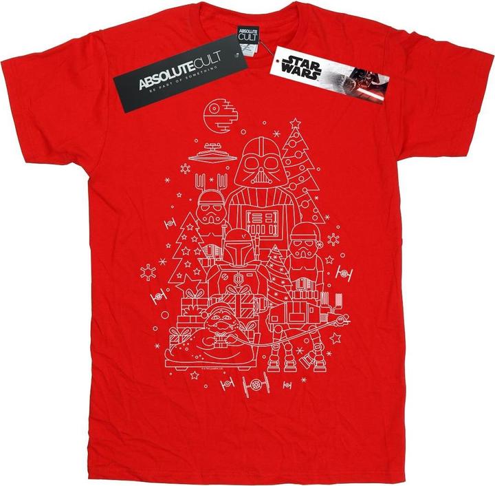 Star Wars Empire Christmas TShirt (XXL)